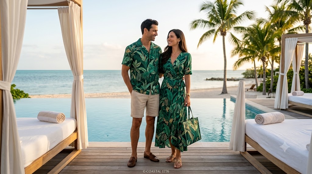 Couples Vacation Style: How to Coordinate Resort Wear