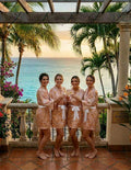 The Champagne Golden Rose Robe — Luxe Resort & Bridal Edition
