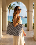 Coastal 1776 Compass Carryall Tote