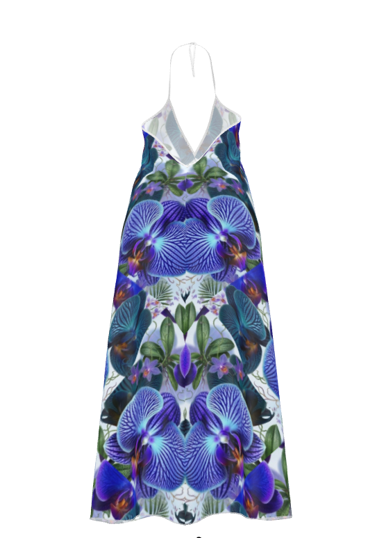 Coastal 1776 Blue Orchid Maxi Dress
