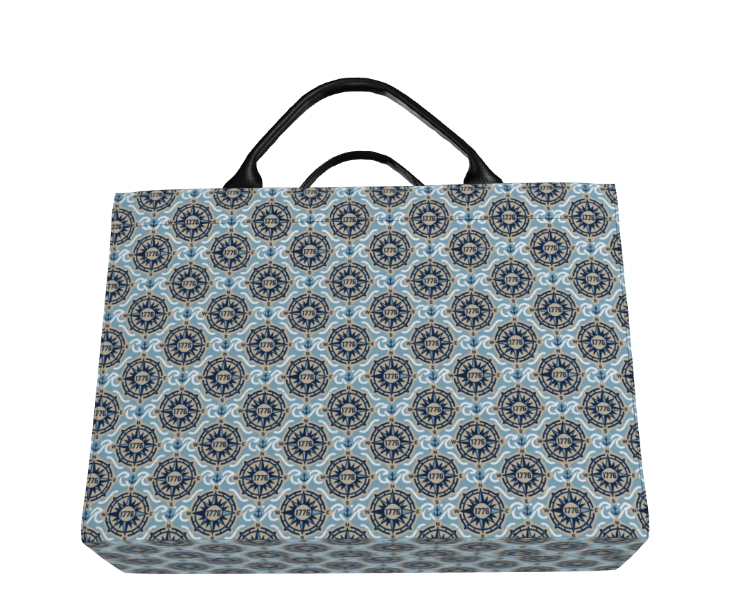 1776 Compass Tote Bag | Coastal 1776