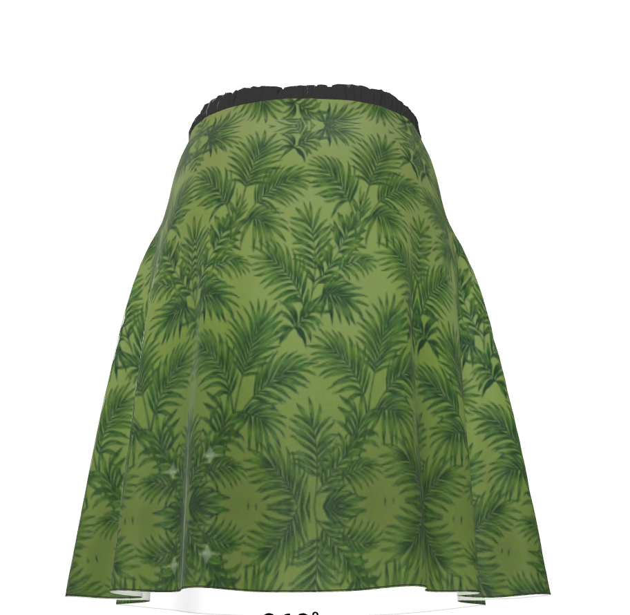 Coastal 1776 Women’s Sage Palm Midi Skirt