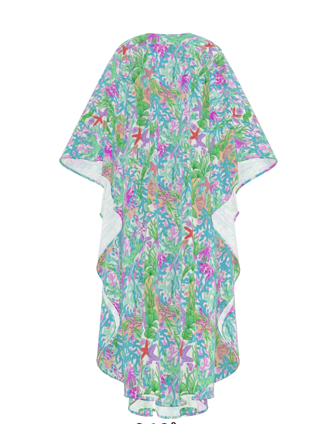 Coastal 1776 "Seashell Dream" Resort Kaftan