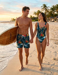 Coastal 1776 Windsurfer Performance Swim Trunks