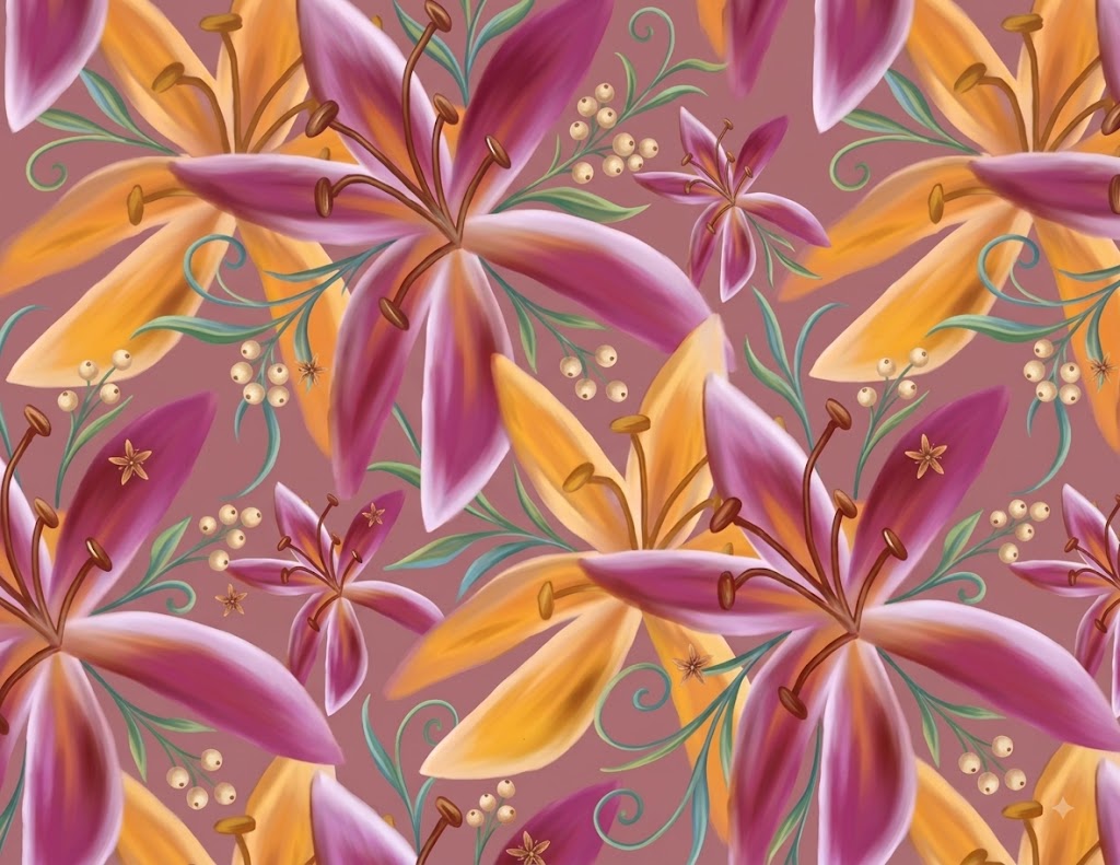 Maldives Floral Men's Swim Trunks