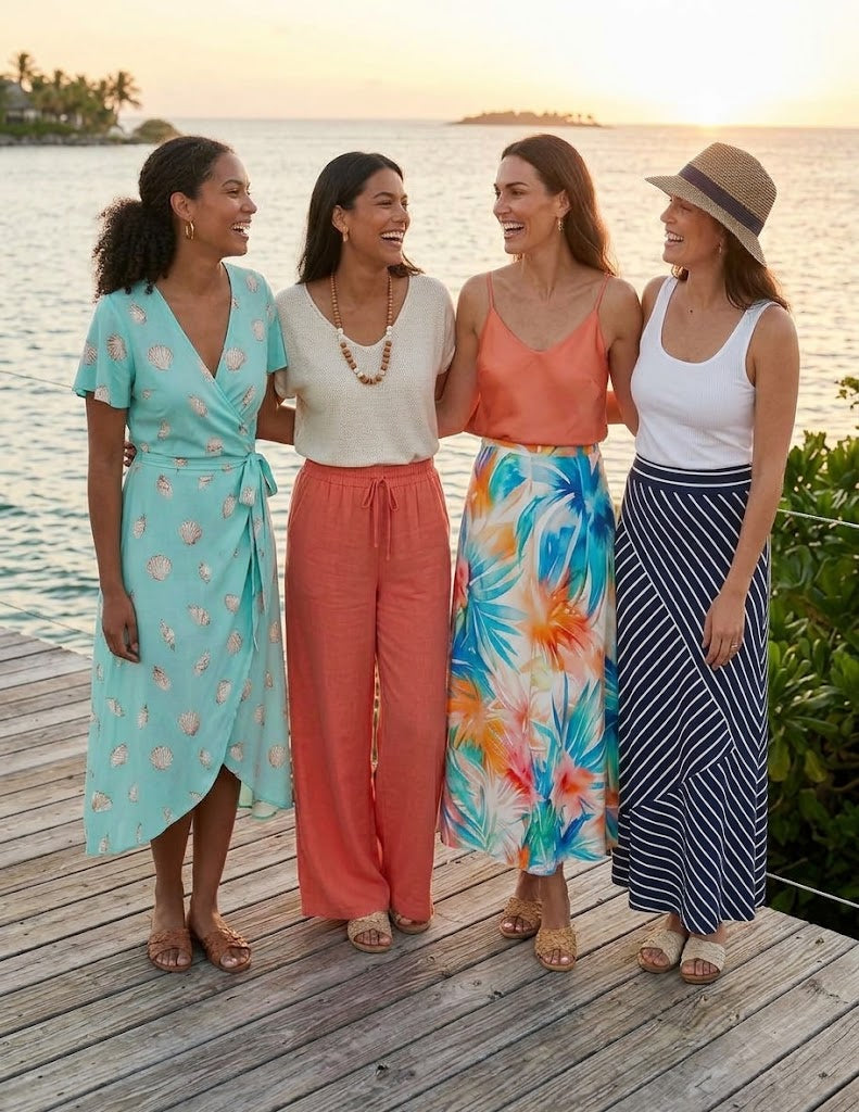 The Palm Beach Flora Skirt Dress