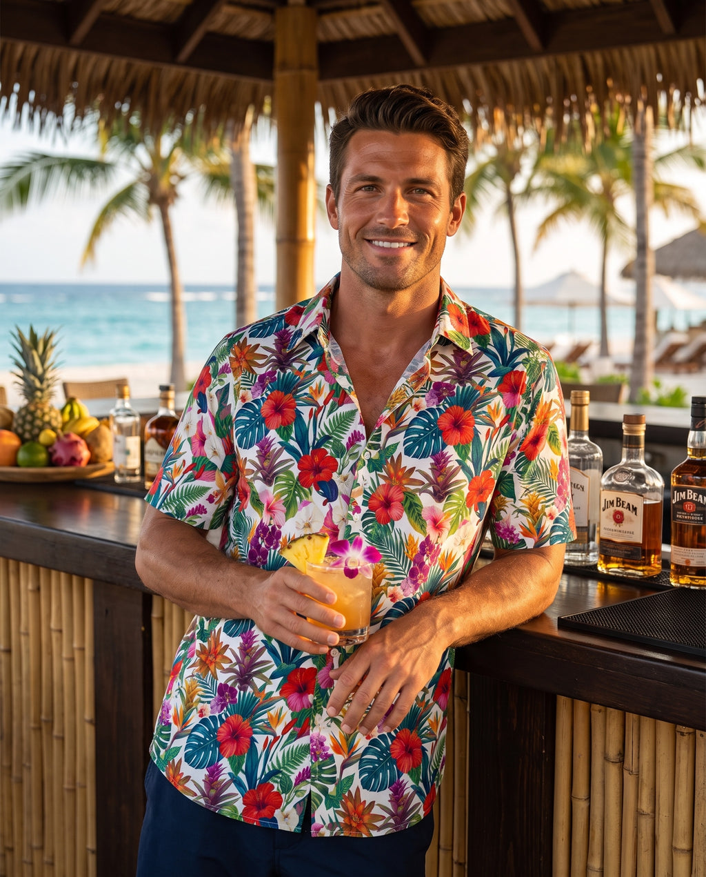 The Coastal 1776 Relaxed Tropical Shirt