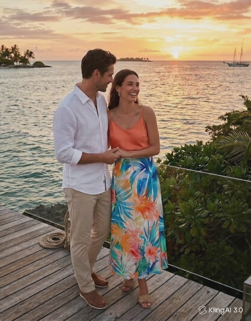 The Palm Beach Flora Skirt Dress