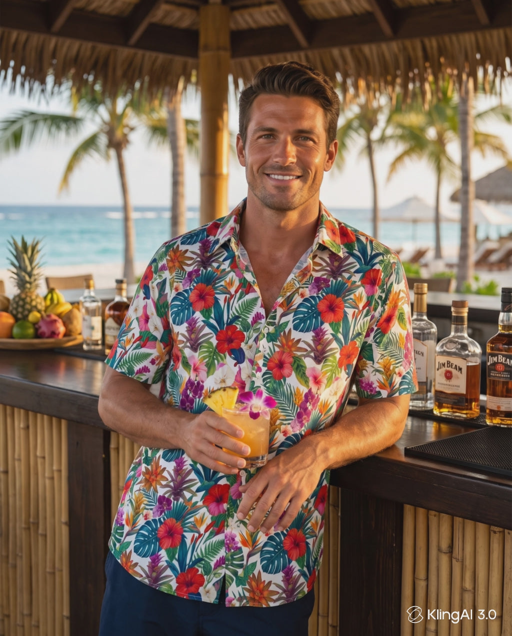 The Coastal 1776 Relaxed Tropical Shirt
