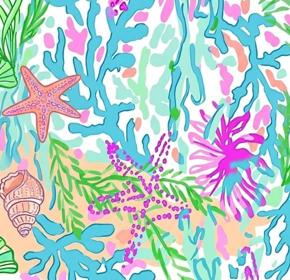 Coastal 1776 "Seashell Dream" Resort Kaftan